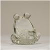Image 1 : Glass Frog Paperweight