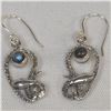 Image 2 : Sterling Silver Earrings and Pendant