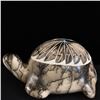 Image 2 : Navajo Incised Ceramic Pottery Turtle by Vail