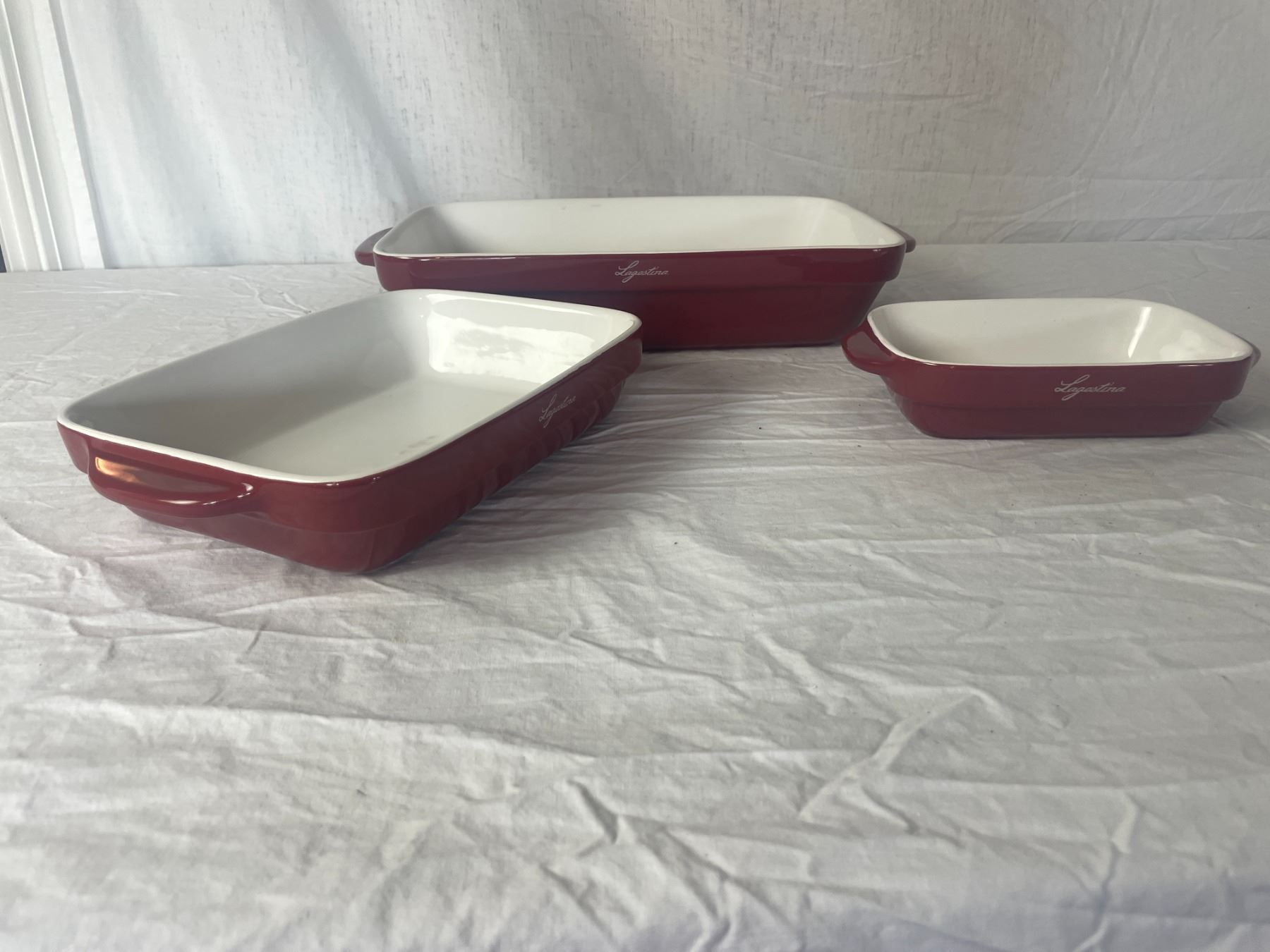 Lagostina 3 piece casserole dish set