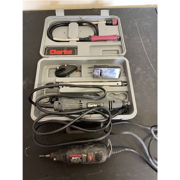 Clarke Variable Speed Electronic Rotary Tool System with Dremel