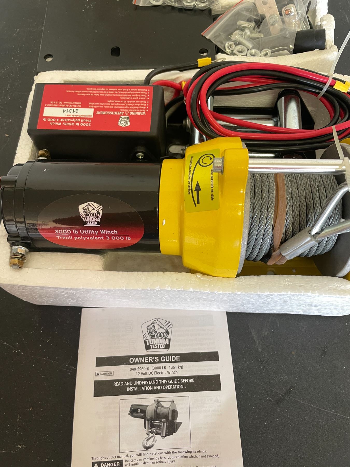 Tundra 3000 lb Utility Winch