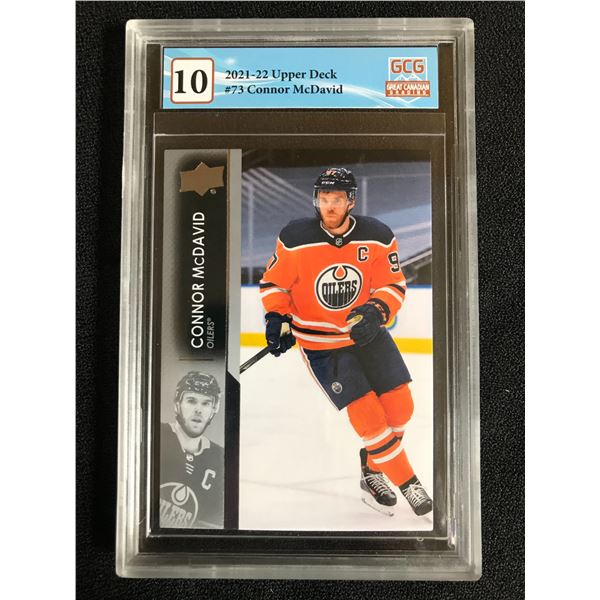 2021-22 UPPER DECK NO.73 CONNOR MCDAVID (GCG 10)