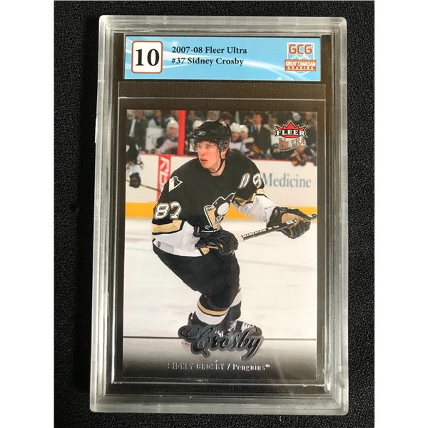 2007-08 FLEER ULTRA NO.37 SIDNEY CROSBY (GCG 10)