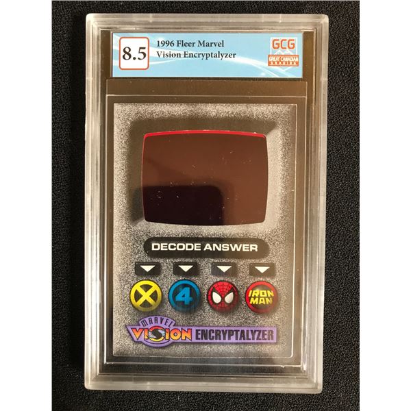 1996 FLEER MARVEL VISION ENCRYPTALYZER (GCG 8.5)