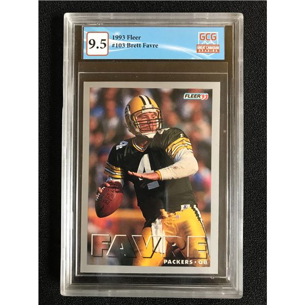 1993 FLEER NO.103 BRETT FAVRE (GCG 9.5)