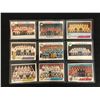 Image 1 : VINTAGE HOCKEY TEAM CHECKLIST CARD LOT