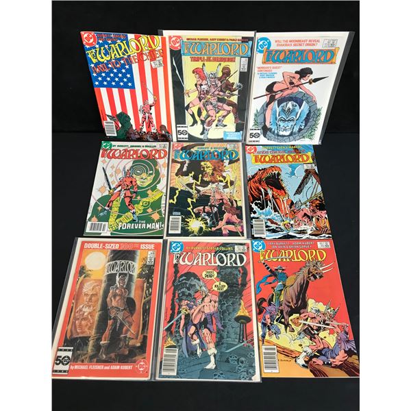 THE WARLORD COMIC BOOK LOT (DC COMICS)
