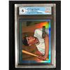 Image 1 : 2013 TOPPS REPRINT NO. 315 WILLIE MAYS COOPERSTOWN COLLECTION (GCG 8)