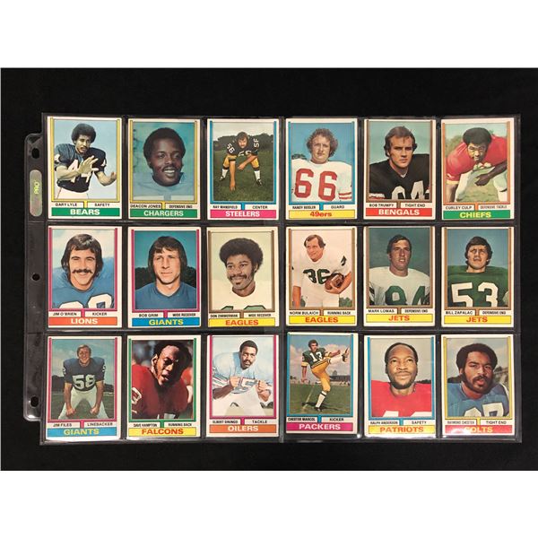 1970's NFL FOOTBALL CARD LOT