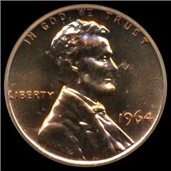 1964 Lincoln Cent Graded PR70 (COI-3828)