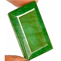 65ct. Stunning Green Huge Natural S. American Emerald RETAIL $6500 (GEM-3092)