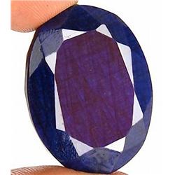 123ct. Museum Grade Collector's Natural Royal Blue Sapphire RETAIL $8000 (GEM-3096)