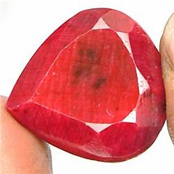 71ct. Rare Huge Pigeon Blood Red Natural African Ruby RETAIL $6500 (GEM-3124)
