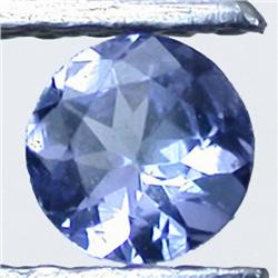 2.5mm Diamond Cut Purple Blue Tanzanite A Block RARE VVS1 RETAIL $250 (GEM-3194R)
