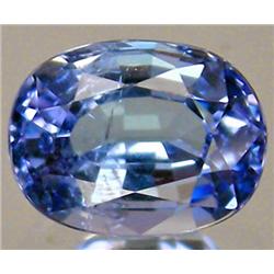 1.09ct. Wonderful RARE AAA Top Multi Color Tanzanite Block D VS RETAIL $2500 (GEM-3245)