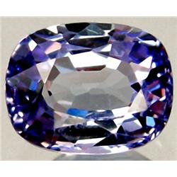 1.26ct. Sparkle AAA RARE Hot Violet Blue Tanzanite Wow A Block VVS1 RETAIL $2600 (GEM-3255)