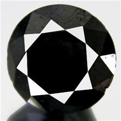 5.32ct. Excellent DEEP BLACK Natural Diamond RETAIL $22500 (GEM-3655)