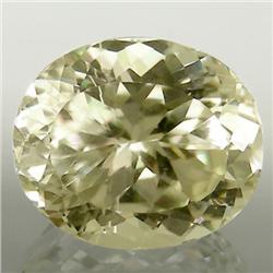 16.92ct. Sparkling Color White  Pakistan Kunzite Oval VVS1 RETAIL $6750 (GEM-3656)