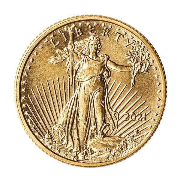 2021 $5 American Eagle Gold Coin