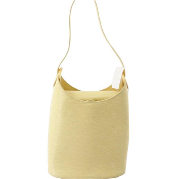 Louis Vuitton Yellow Epi Leather Verso Shoulder Bag