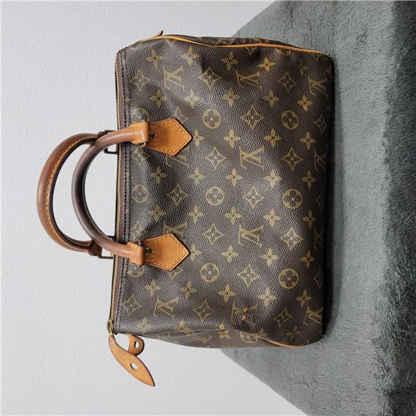 Louis Vuitton Speedy Handbag Monogram Canvas 25