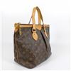 Image 3 : Louis Vuitton Brown Monogram Canvas Leather Palermo PM Shoulder Bag