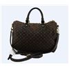 Image 1 : Louis Vuitton Brown Monogram Mini Lin Canvas Speedy Bandouliere Bag