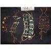 Image 1 : APOCALYPTO MAYAN LOT OF 4 BEADED ARM BANDS WRIST CUFFS A SCREEN USED