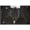 Image 1 : APOCALYPTO MAYAN LOT OF 3 MID-CASTE BEADED NECKLACES B SCREEN USED