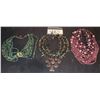 Image 1 : APOCALYPTO MAYAN LOT OF 3 ELITE CASTE NECKLACES E SCREEN USED