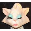 Image 1 : CATS CUTE SEXY FELINE FULL HEAD FLOCKED LATEX MASK 3