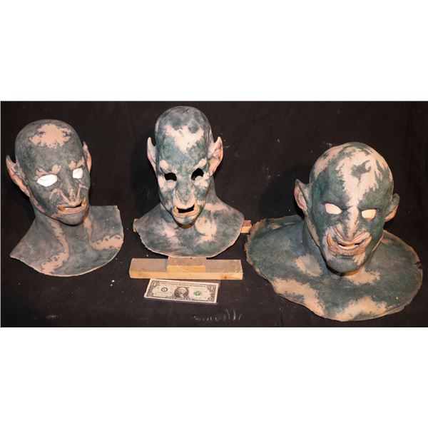 BRIGHT ORC FAMILY C SCREEN USED FULL HEAD MASKS