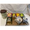 Image 1 : Tea tins etc