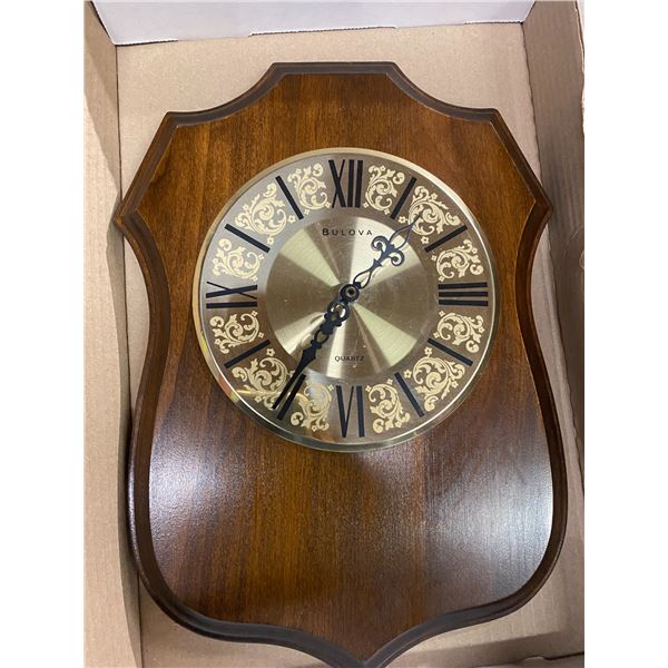 Bulova wall clock