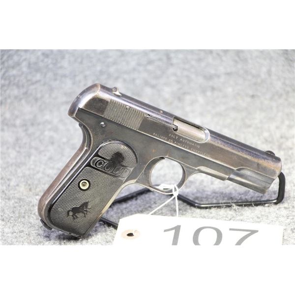 PROHIBITED. Colt M1903 Pocket Hammerless .32 ACP