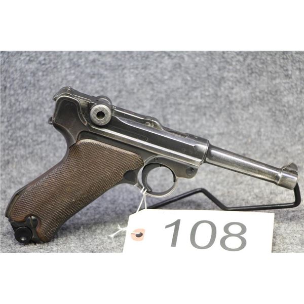 PROHIBITED. Luger P08