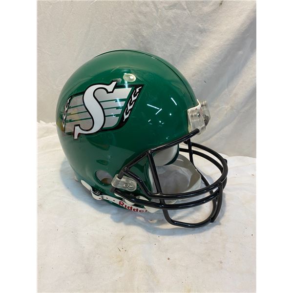 Riddell football helmet Saskatchewan Roughriders