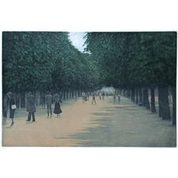 Harold Altman "Paris Tuilleries Allee"