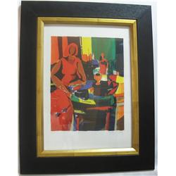 Marcel Mouly "Femme Pensit"