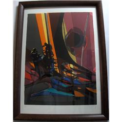 Marcel Mouly "Sailing at Night"