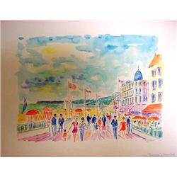 Jean Claude Picot "Les Planches a Trouville"