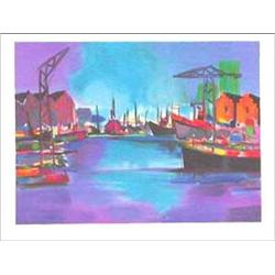 Marcel Mouly "Amsterdam Bleu"