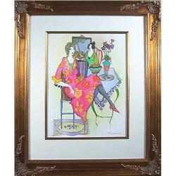 Itzack Tarkay "Two Women"