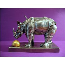 Salvador Dali "Rhino" sculpture