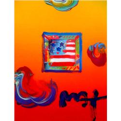 Peter Max "Flag"