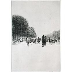 Harold Altman "Tuilleries Grand Allee"
