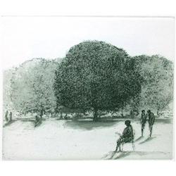 Harold Altman "Woman on Chair"