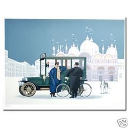 Jan Balet "Winter in Venice"