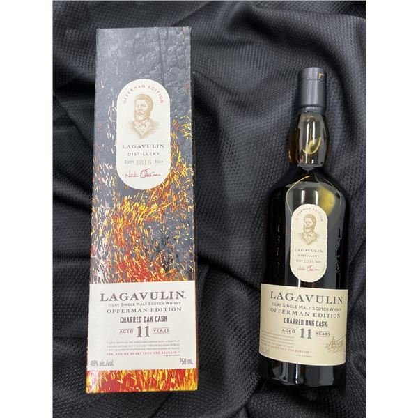 Key Item #1 Lagavulin Single Malt Scotch Whiskey – Donated by Jason and Leslie Semler & Alaska Exped